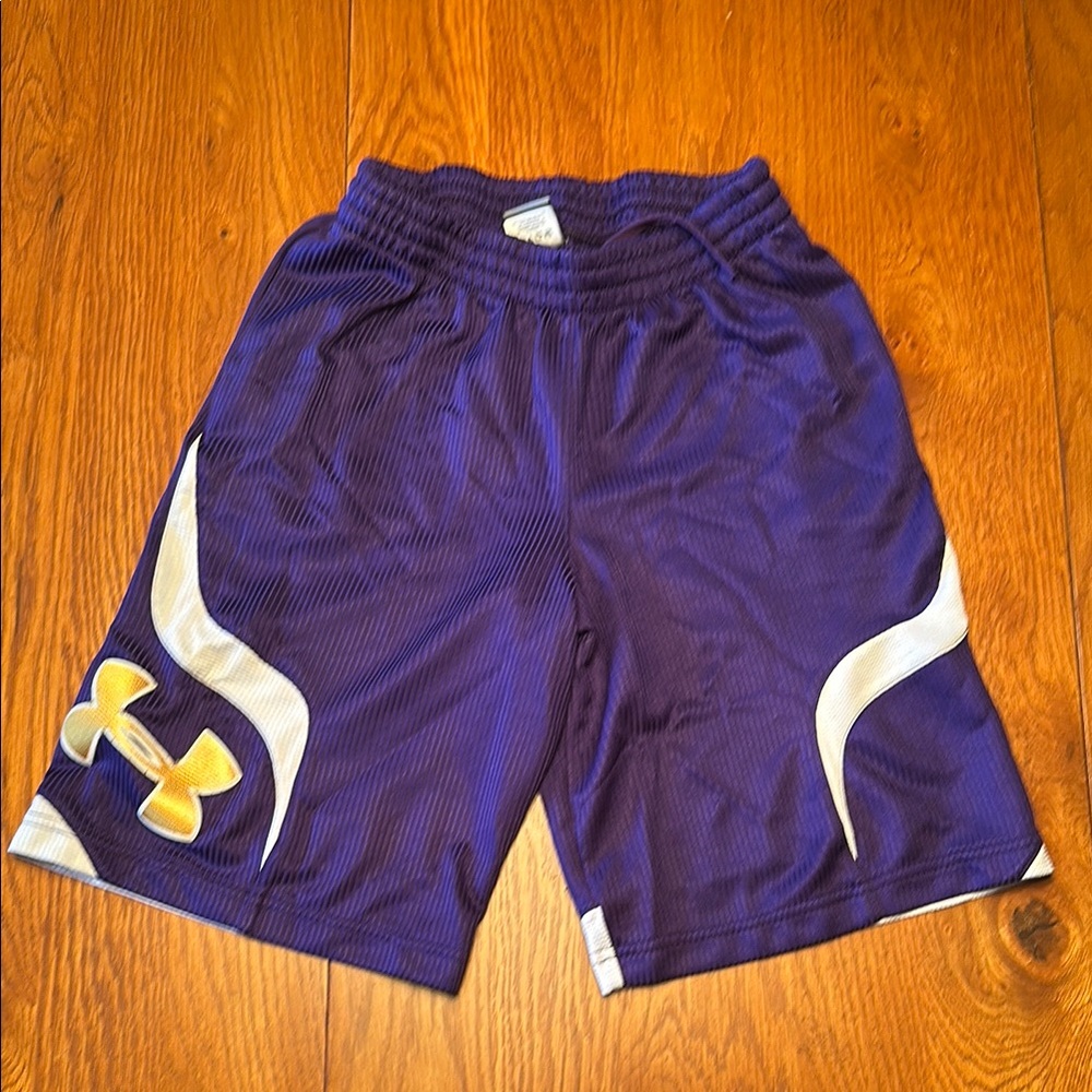 Under Armour Purple Athletic Shorts